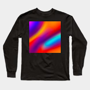 Beautiful Abstract Color Art Long Sleeve T-Shirt